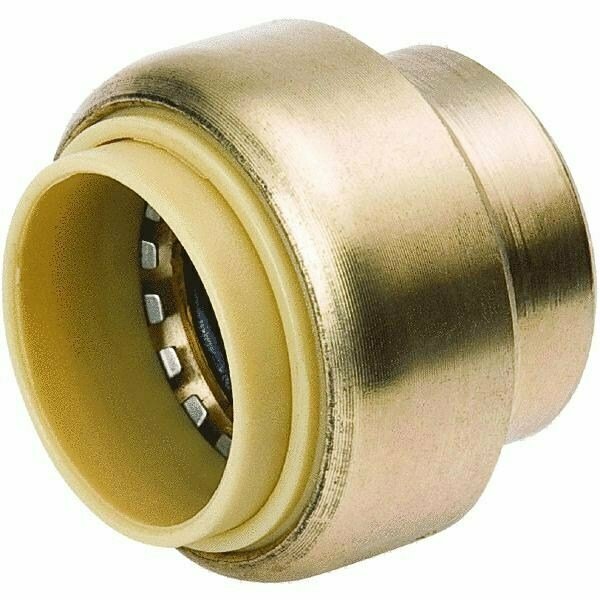 Mueller Brass Push Fit Cap 633-004HC